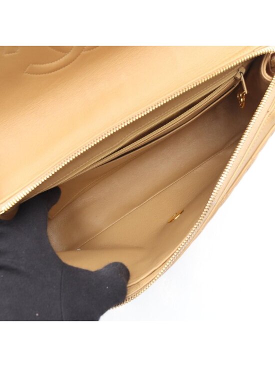 Chanel Backpack Quilted Beige Lambskin Suzu main image 15